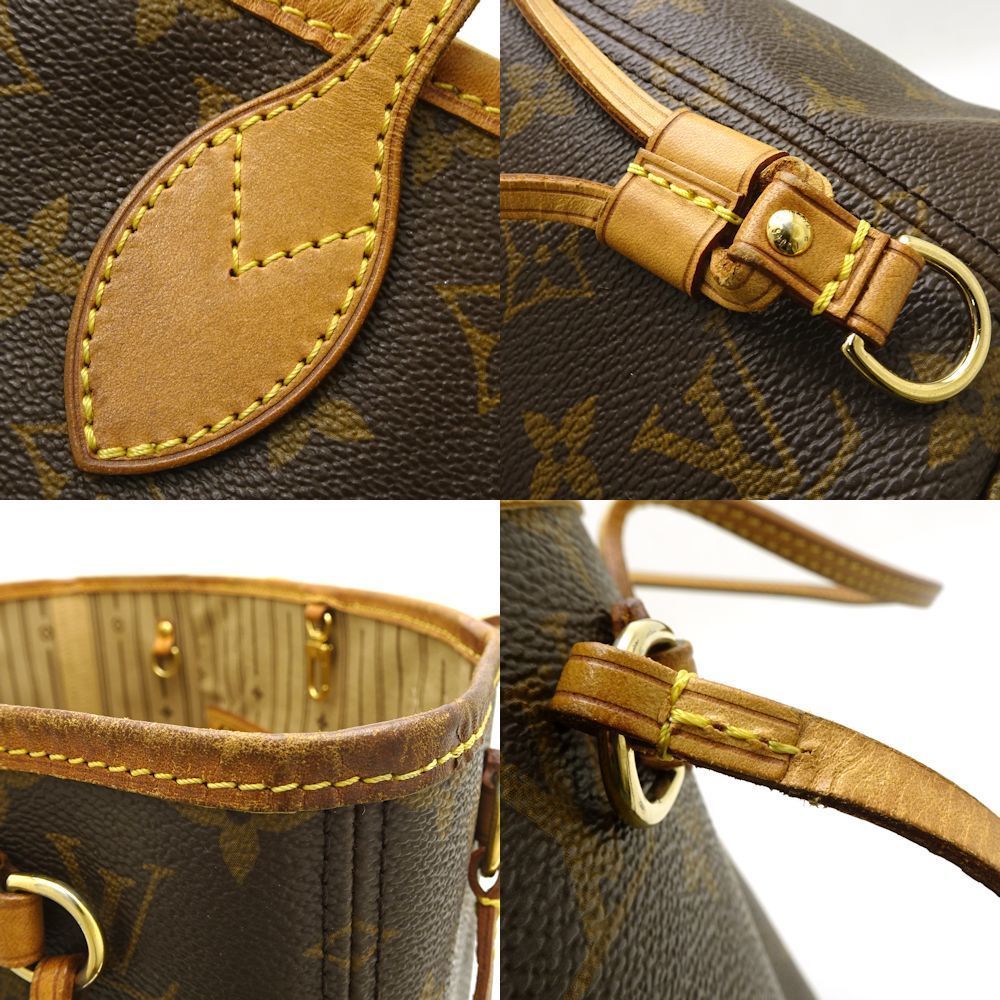 Louis Vuitton Monogram Neverfull PM Brown Tote Bag - Picture 5 of 8
